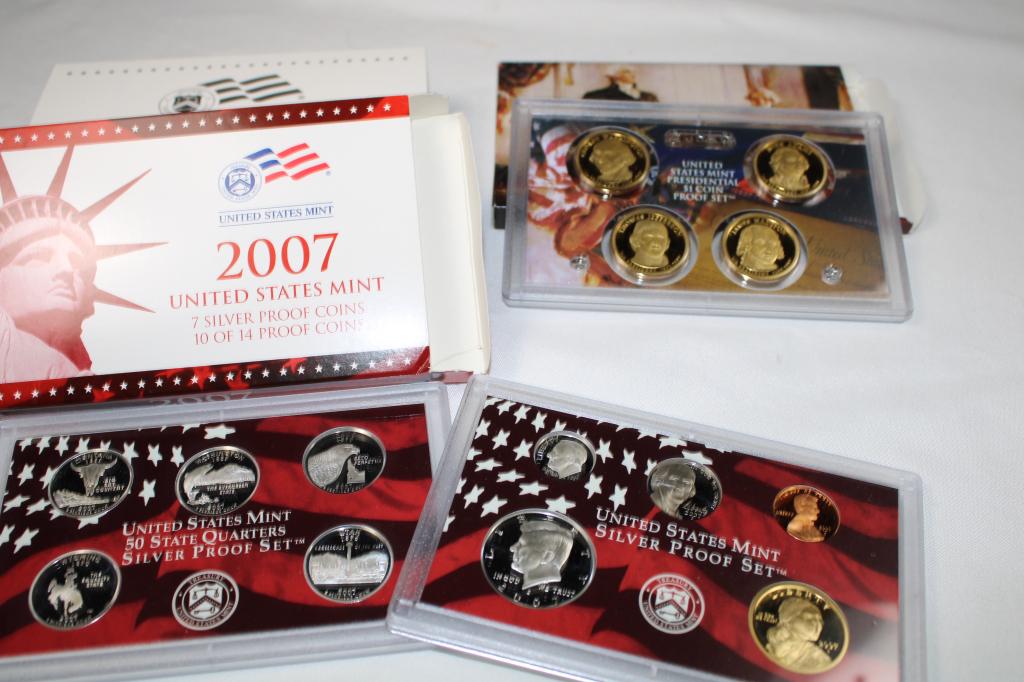 2007 US Mint Silver Proof Set (1 of 4)