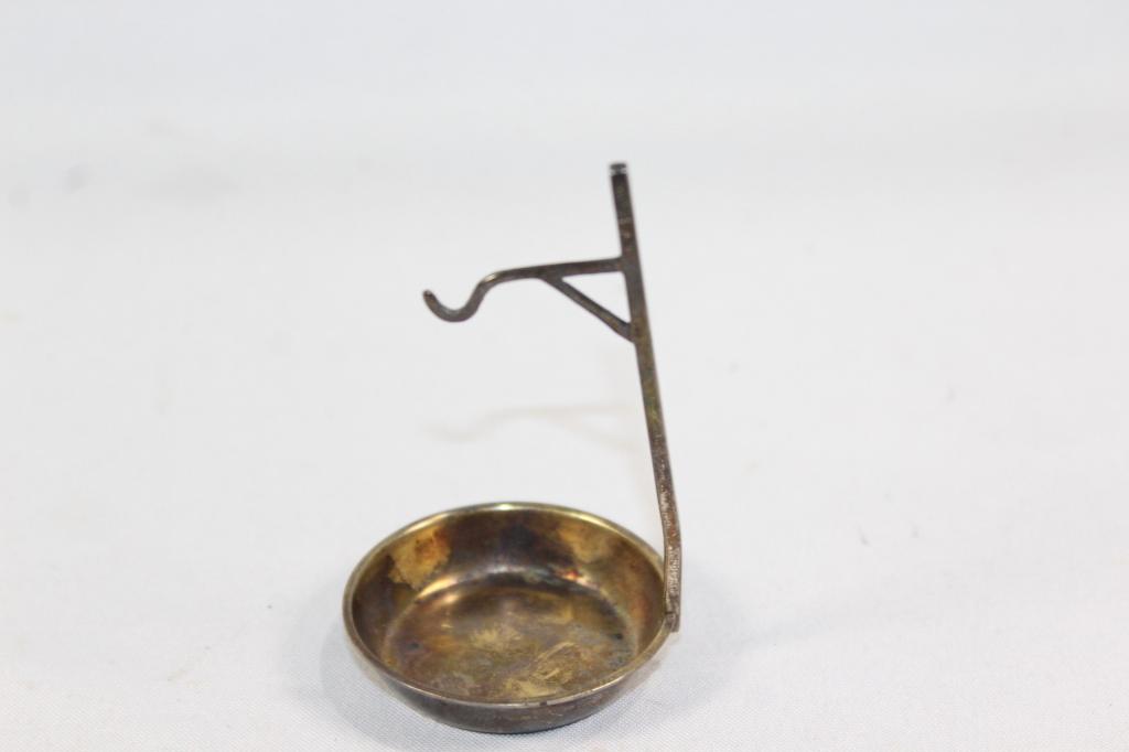 STERLING SILVER TEA BALL STAND (1 of 2)