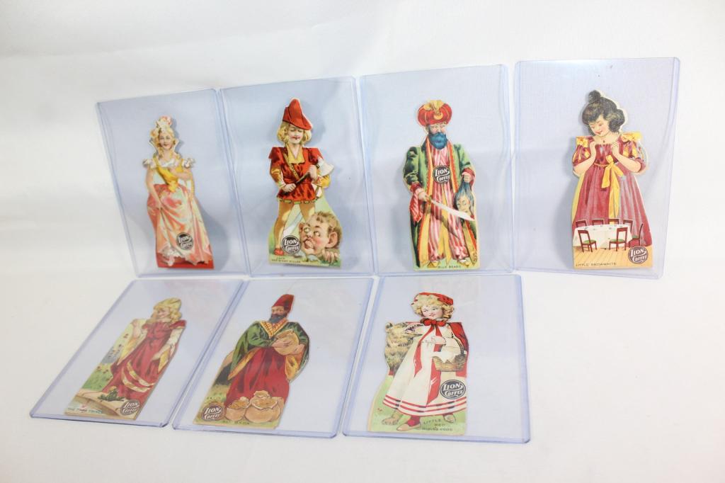 Lot - Victorian Lion Coffee Paper Doll lot. (1 of 5)