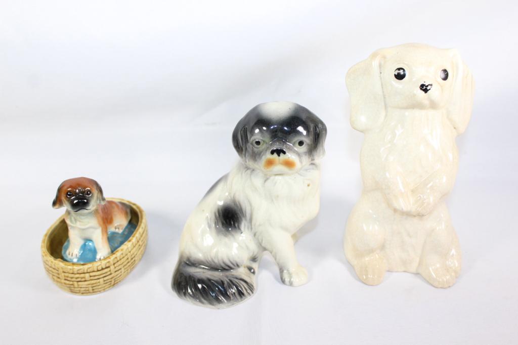 Vintage Dog Figurine Lot Made in Japan / Norleans (1 of 6)