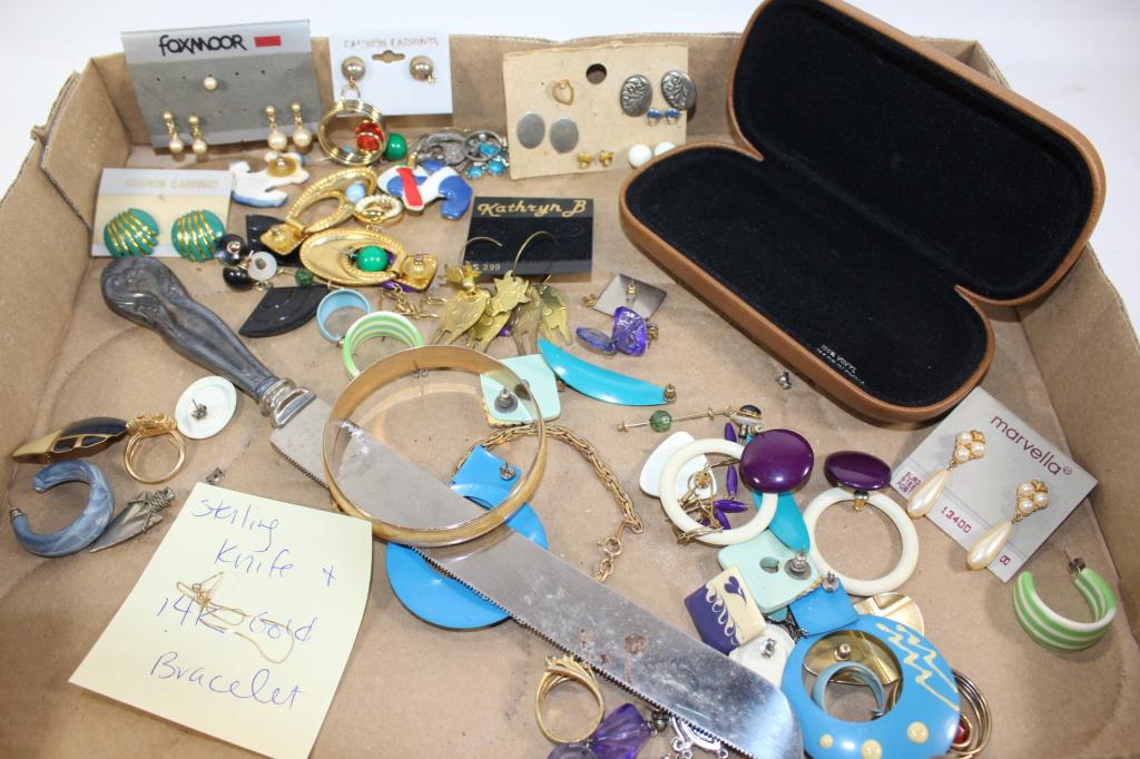 Large Misc. Lot- Gold, Silver, Fashion Jewelry etc (1 of 6)