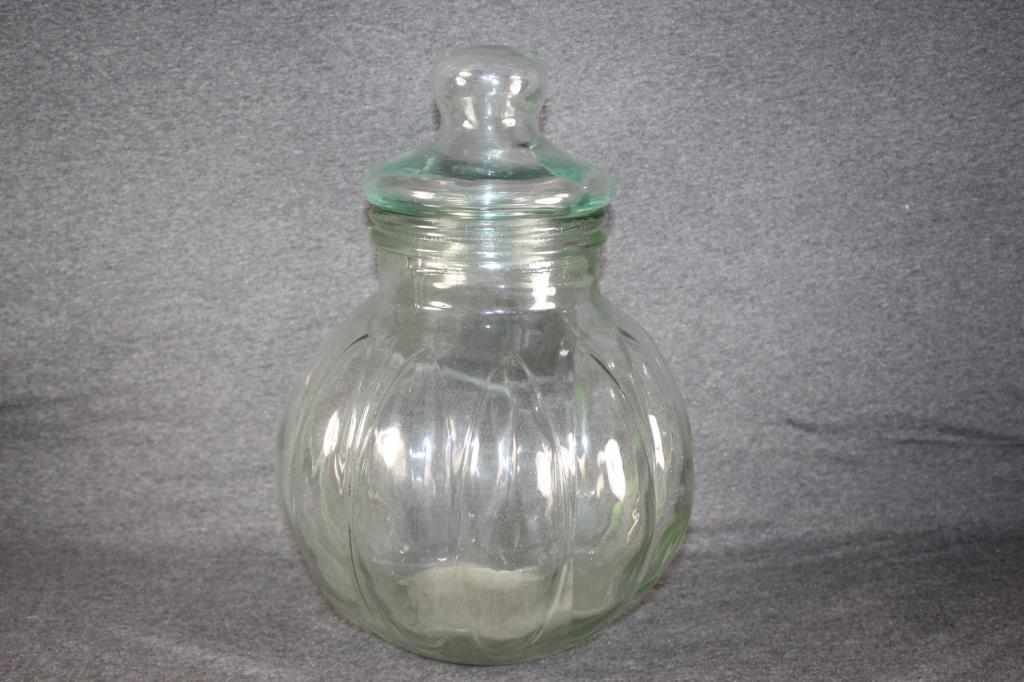 Large Pumplin shaped Rosenthal Netter Canister: Measures approx 15 by 10 inches. no visible damage. as pictured