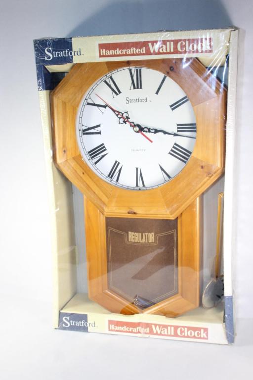 Stratford Regulator Wall Clock In Original Box (1 of 3)