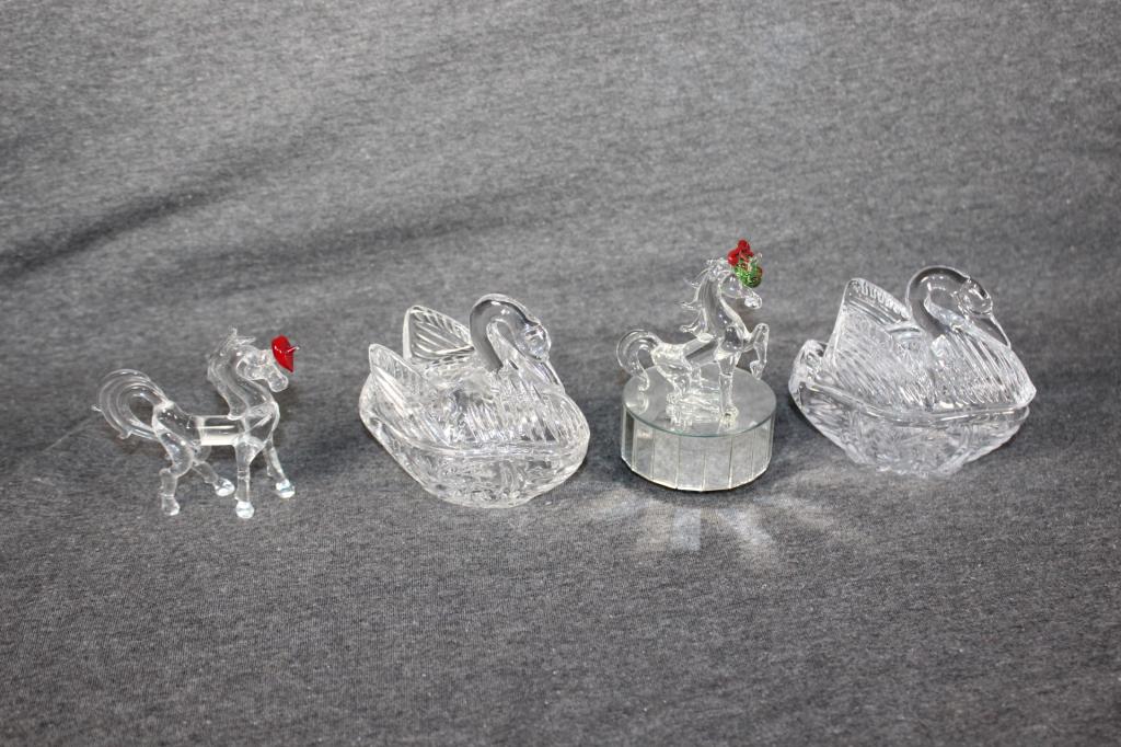 Misc. Art Glass/Crystal? Lot- Westmoreland, etc. (1 of 5)