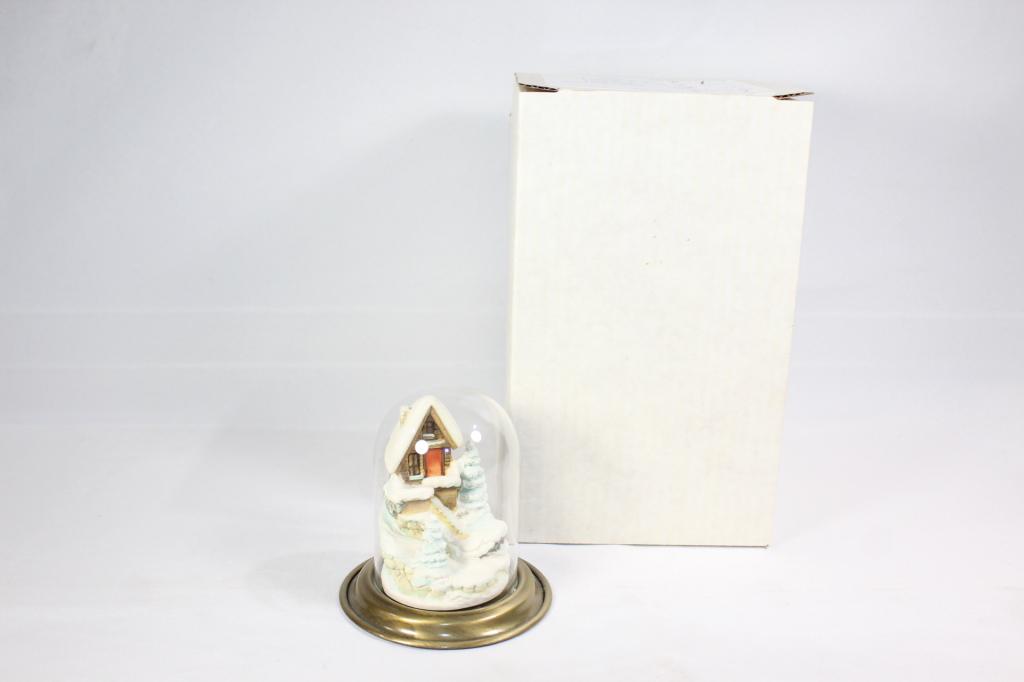 Goebel Miniatures Winterfest 989D Includes Display: Includes Box and display. Figure measures about 4" tall. No chips or cracks.