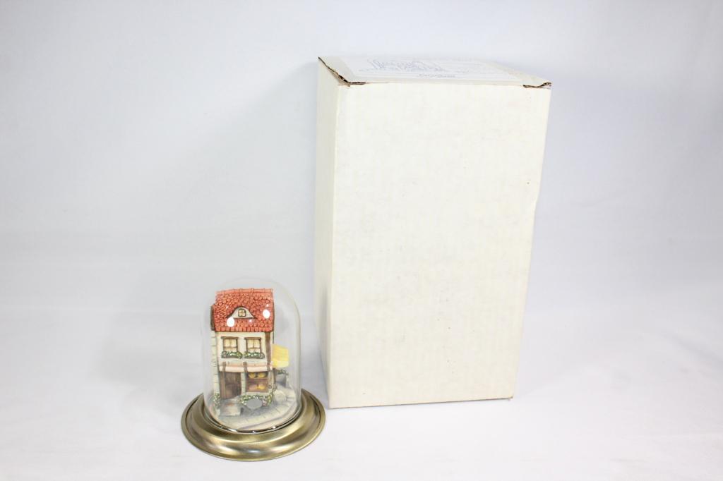 Goebel Miniatures Bakery Day 988D Includes Display: Includes box and display. Figure measures about 4" tall. No chips or cracks.