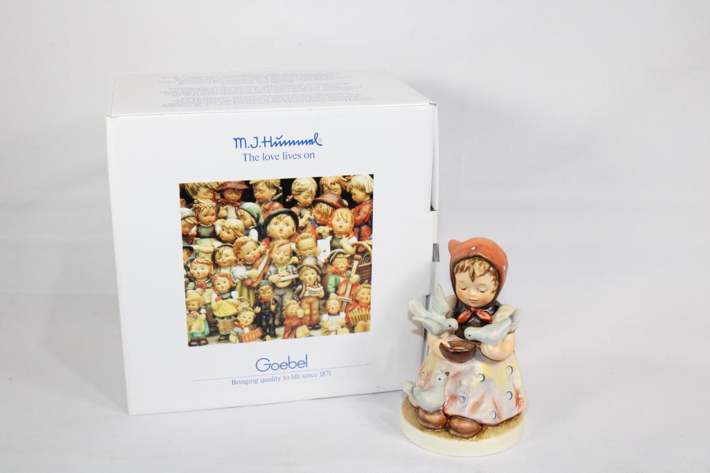 Goebel Hummel Cinderella #337: Box included. Measures about 4 1/2" tall. No chips or cracks. Made in Western Germany.