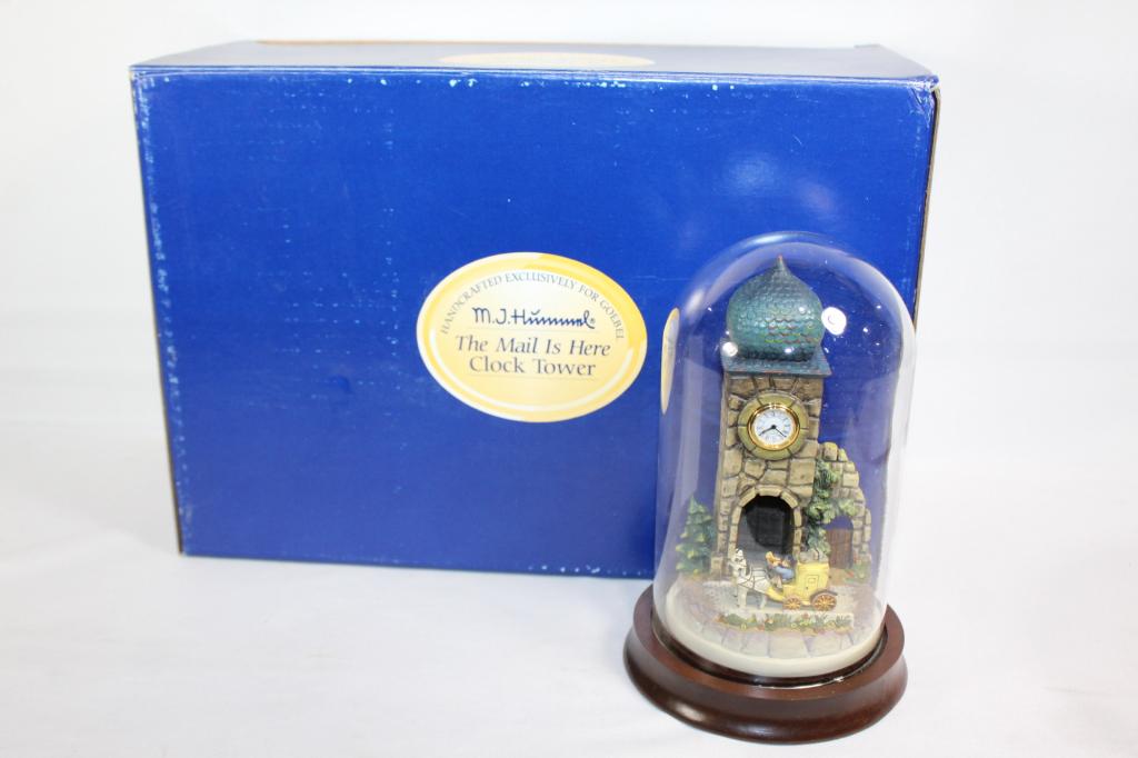 Goebel Hummel "The Mail is Here Clock Tower" #931D (1 of 2)