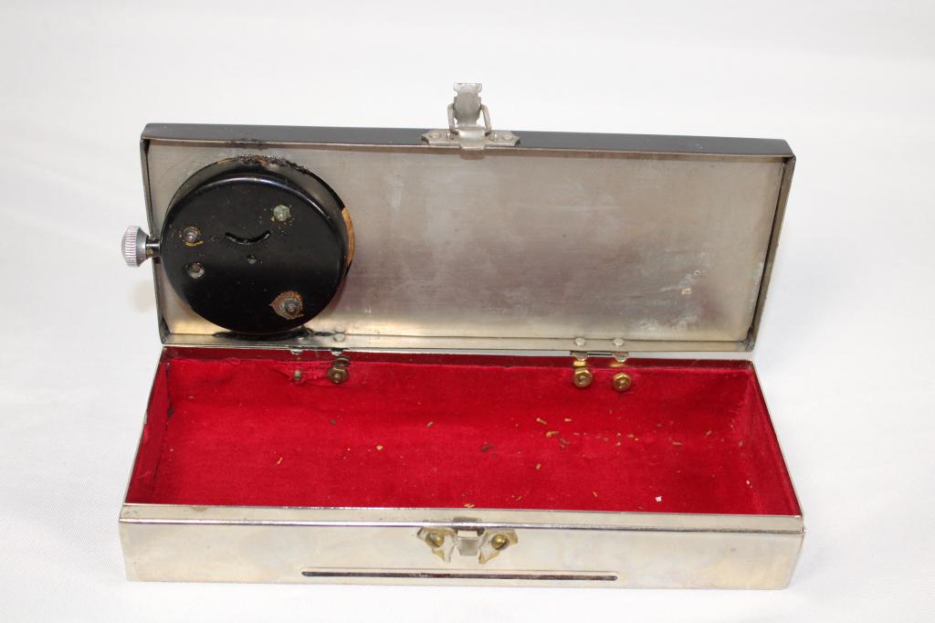 1930s Cigar Humidor with Clock - Works
