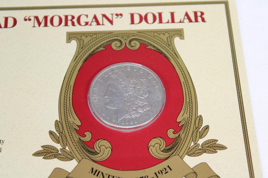 Morgan Silver Dollar & Seated Liberty Half Dime (1 of 8)