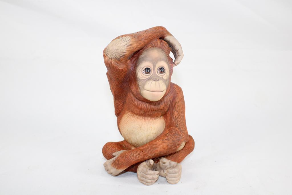 Lenox - Endangered Baby Animal - Baby Orangutan: measues about 7 inches tall