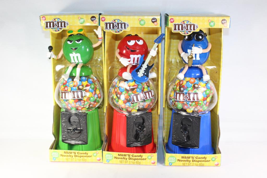 M&M Trio of Novelty Candy Dispensers - Original (1 of 4)