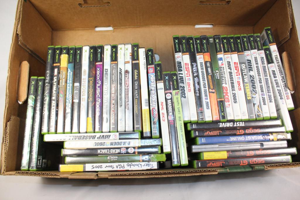 Large Lot of Misc X-Box Games - Sports etc. (1 of 5)