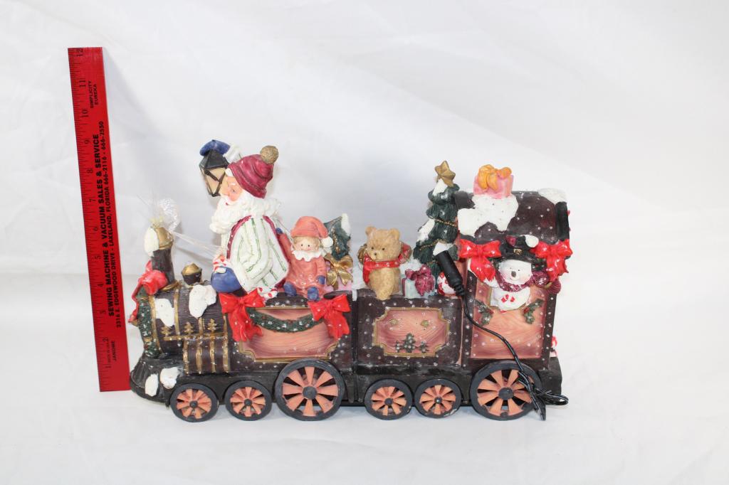 Fiber Optic Santa's Train - NIB (1 of 3)