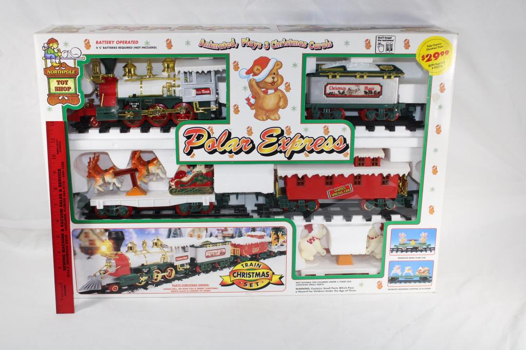 Polar Express Christmas Train - NIB (1 of 1)