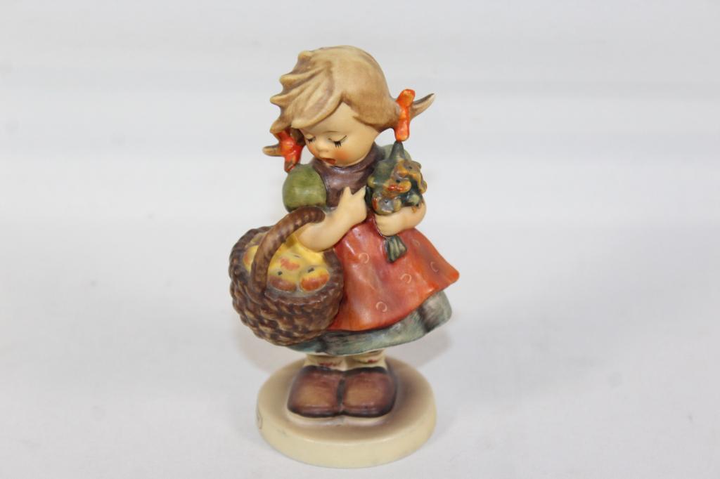 Hummel - Autumn Harvest Figurine #355: measures about 5 inches tall; no chips or cracks