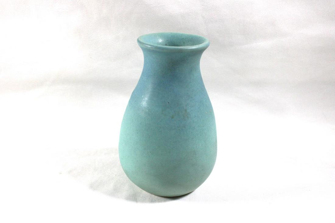 Van Briggle Turquoise Bud Vase (1 of 5)