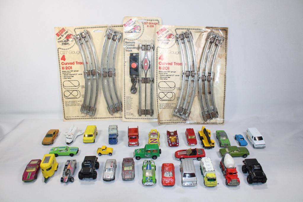 Vintage K-Line Tracks and Toy Cars (1 of 7)