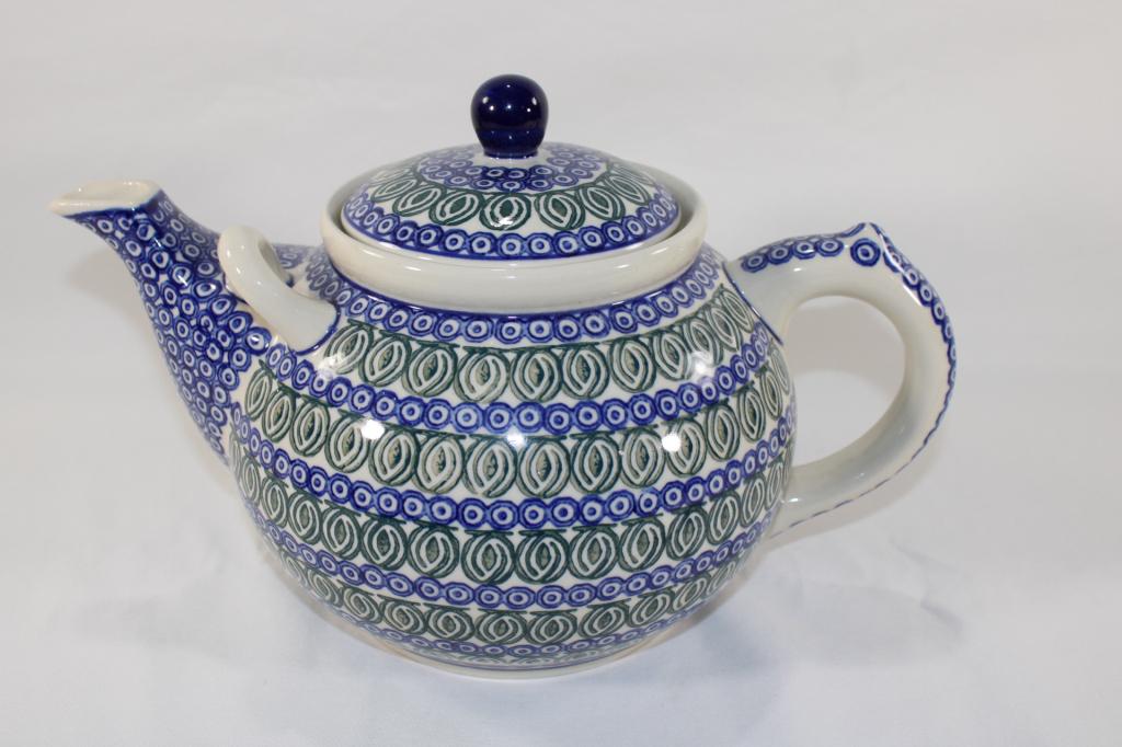 Polish Pottery Artistic Ceramics Teapot (1 of 4)