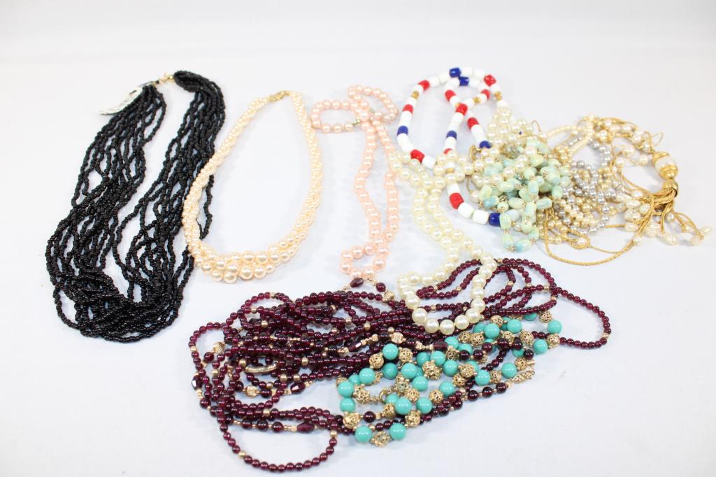 Costume Jewelry Necklaces - Napier / Trifari: some signed