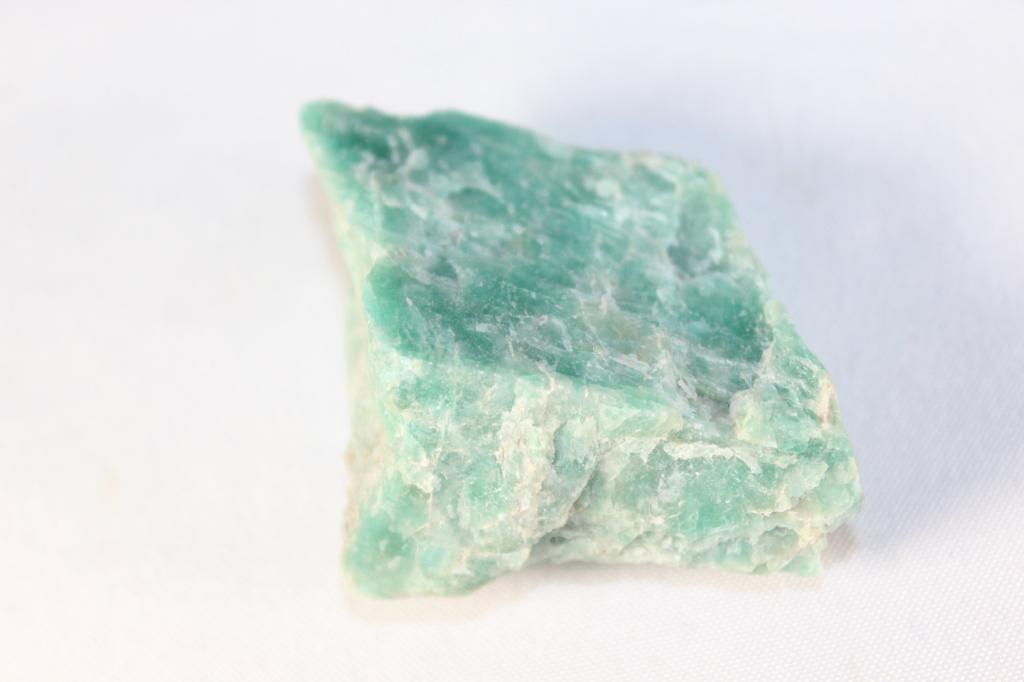 Amazonite Rough Crystal: measures about 2 inches square
