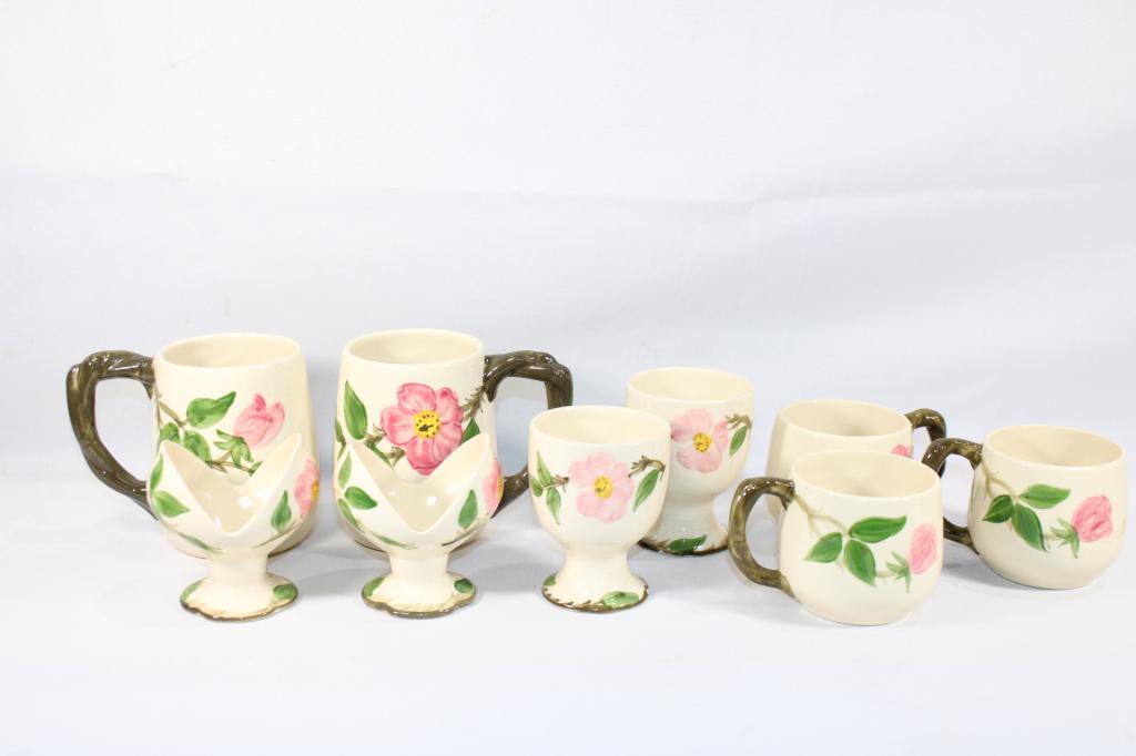 Desert Rose Mugs, Egg Cups, Coffee Cups etc: as pictured