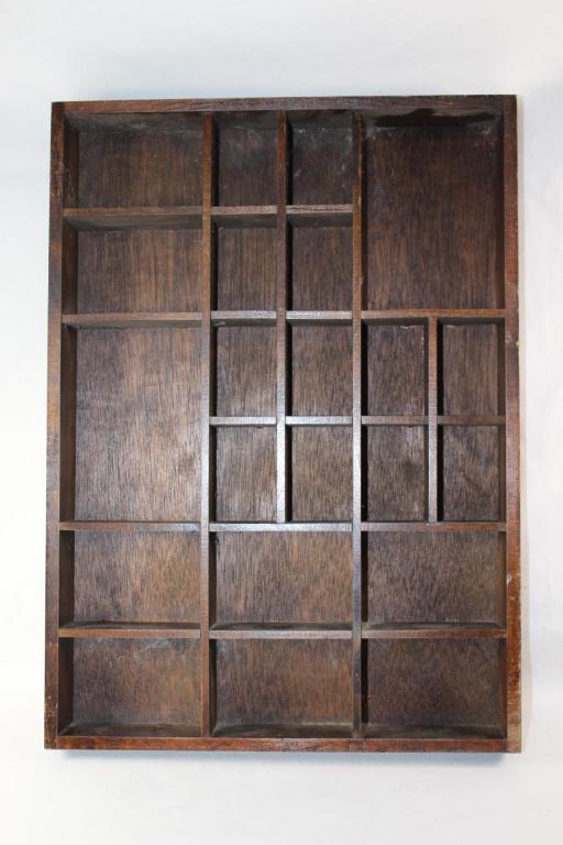 WALL HANGING SHADOW BOX SHELF (1 of 2)