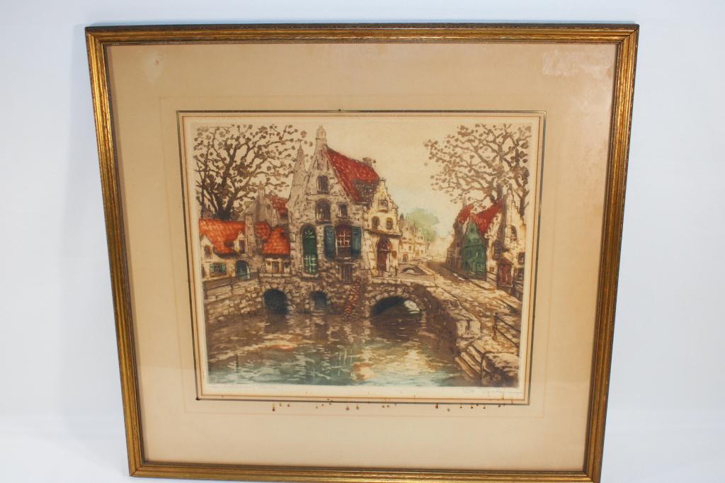 De Fontaine Signed French Print (1 of 3)