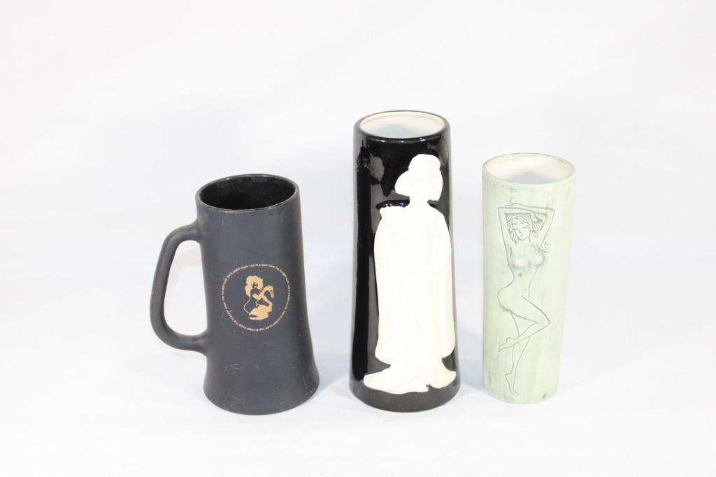 Playboy Mug, Geisha Mug & Naked Lady Mug: good overall as pictured