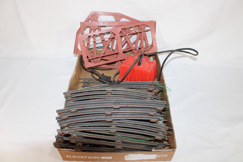 Lionel O Gauge Track, Transformer, Switches etc. (1 of 4)