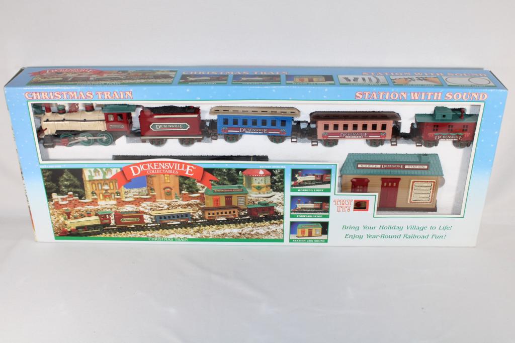 Dickensville express cheap christmas train