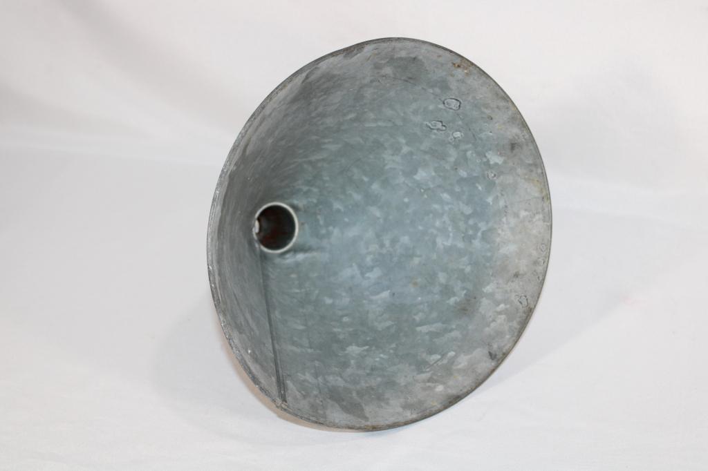 Large Galvanized Metal Oil Spout (1 of 3)