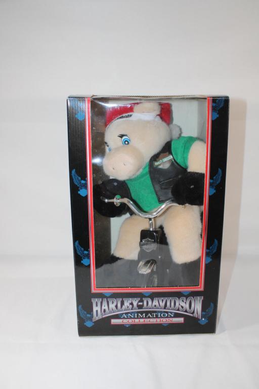 Harley Davidson Pig on Motorcycle: good overall as pictured - tested and works