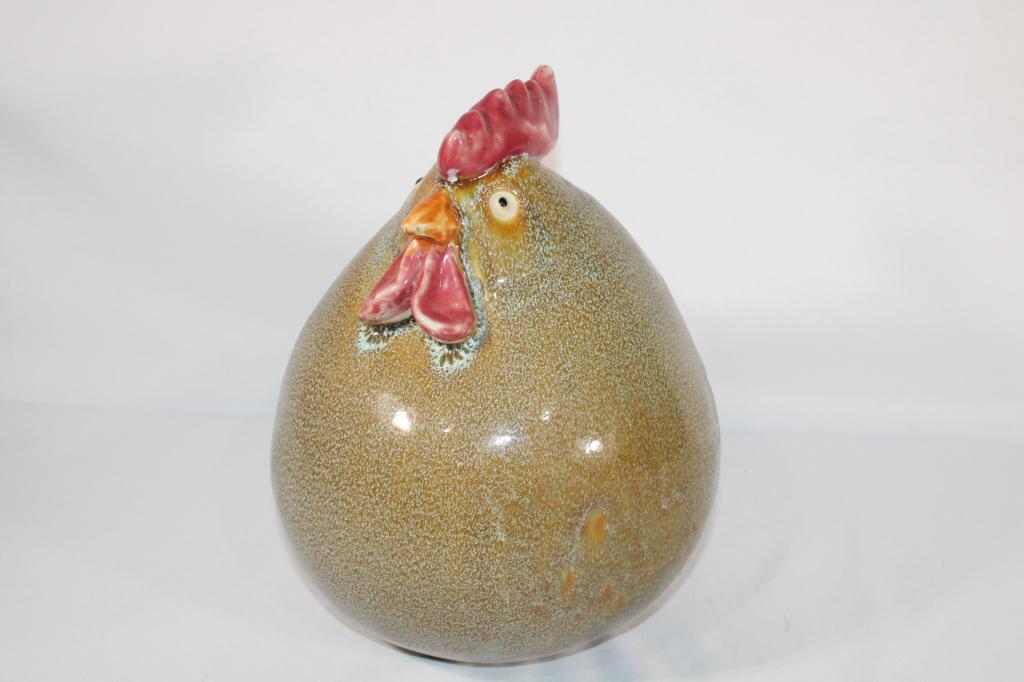 Large Ceramic Chicken Decor (1 of 4)