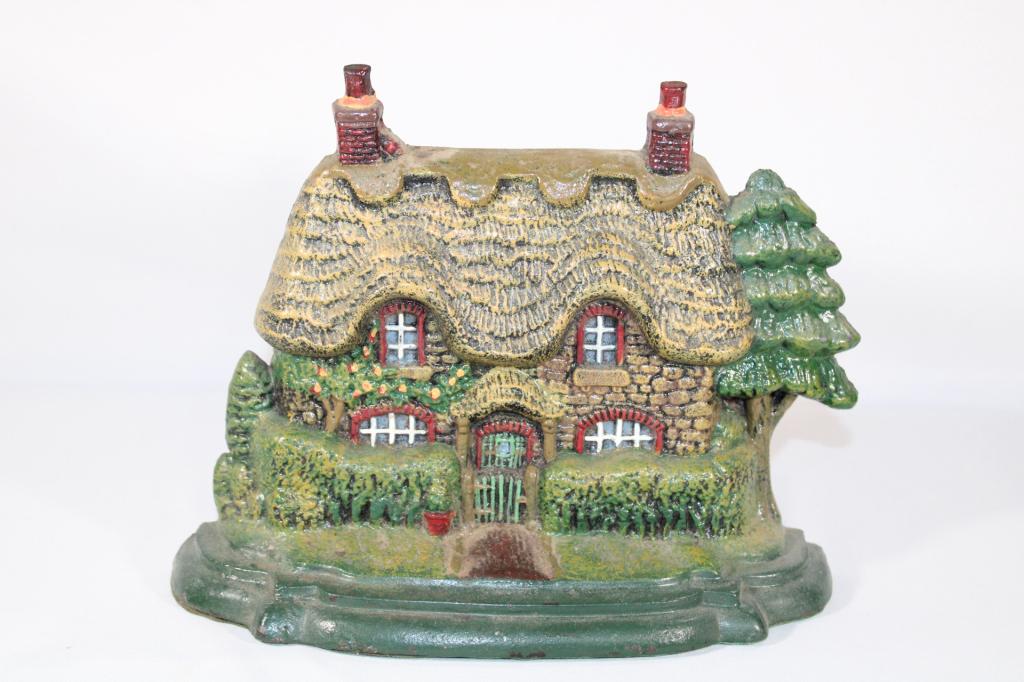 Vintage Cast Iron Cottage Door Stop (1 of 4)