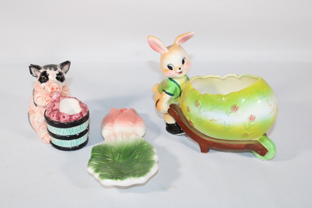 Japan Easter Egg Ceramic Planter & Other Ceramics (1 of 4)