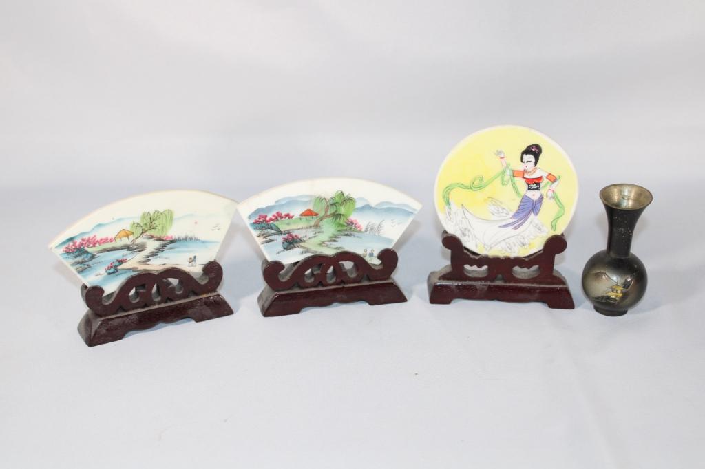 Lot of 4 Asian Decor Items (1 of 4)