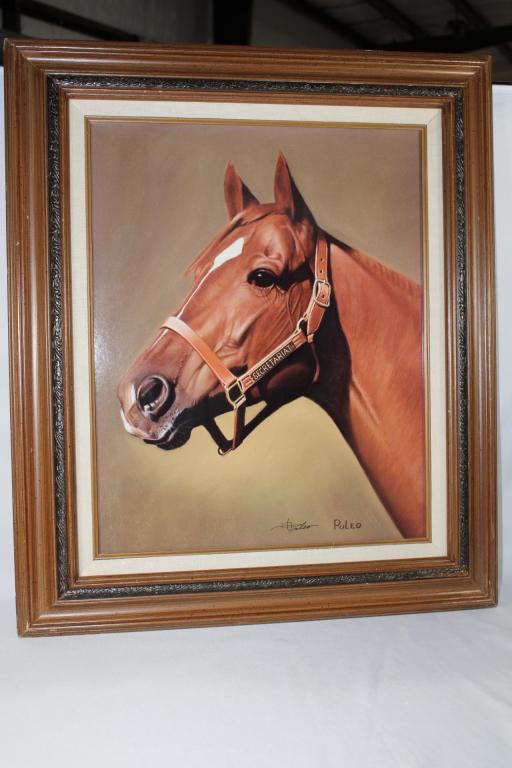 Secretariat by Puleo Signed & Countersiged Litho (1 of 6)