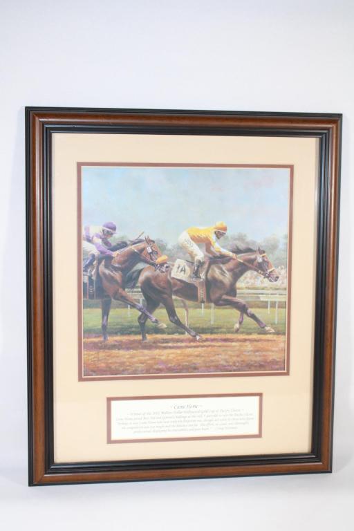 Fred Stone Double Matted Framed Print "Came Home" (1 of 2)