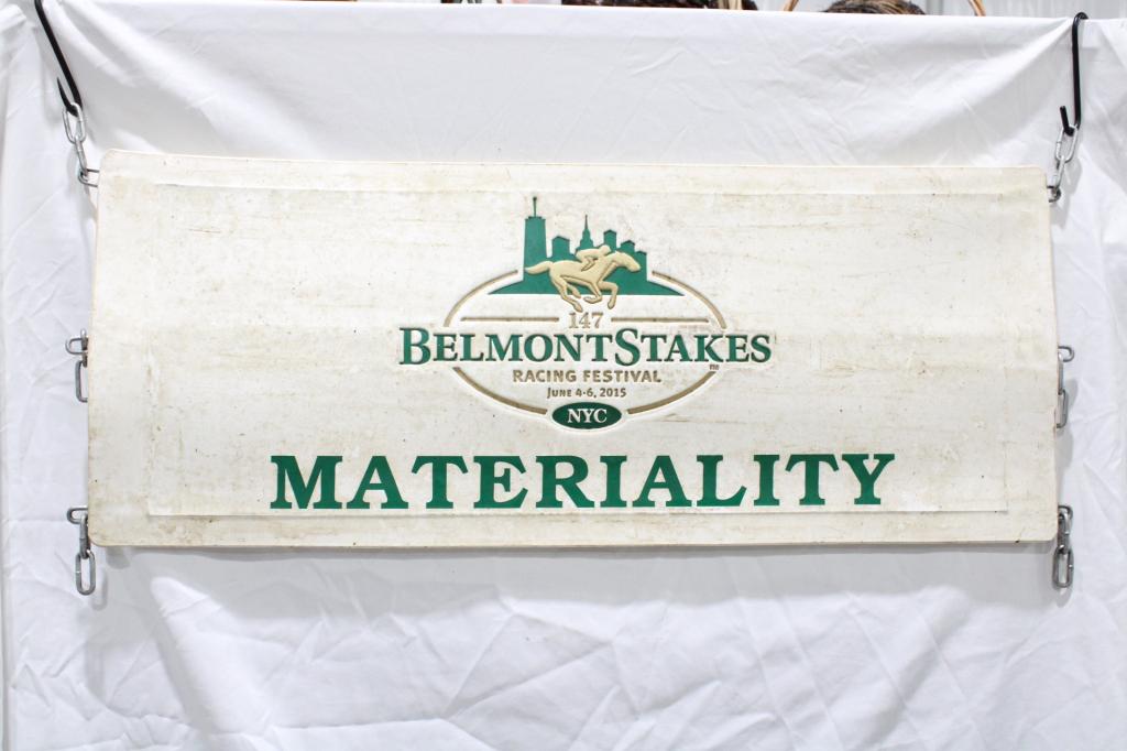 2013 Belmont Stakes Stall Guard - Materiality (1 of 3)