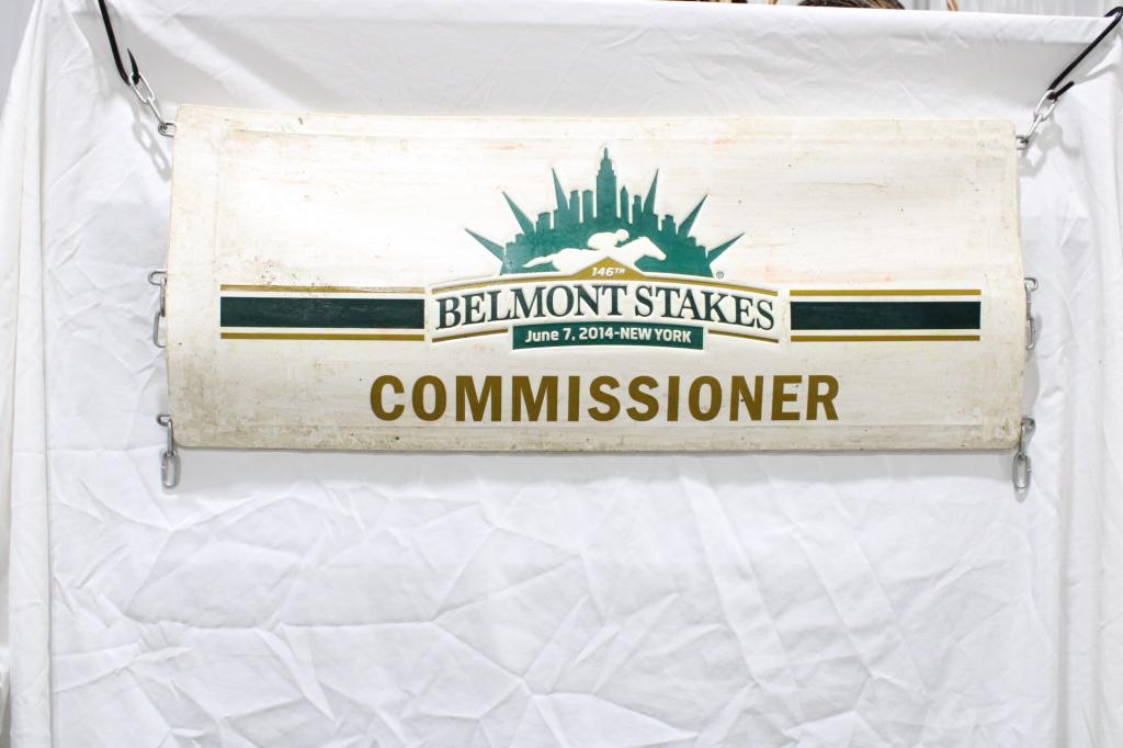 2013 Belmont Stakes Stall Guard - Commisioner (1 of 2)