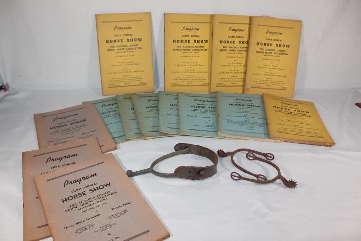 Lot of 1940s Horse Show Programs, Stirrups (1 of 4)