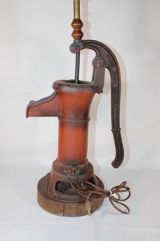 Vintage Ranch Craft Original Hand Pump Lamp (1 of 3)