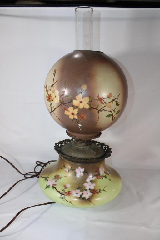Electric Gone with The Wind Lamp (1 of 4)