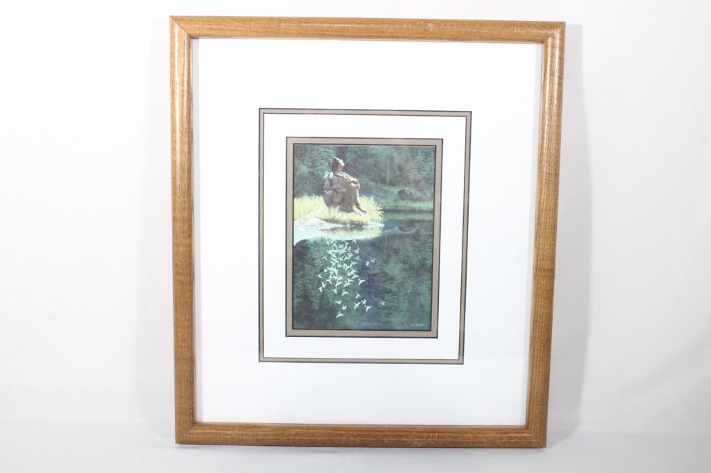 Bev Doolittle Framed Print - Let My Spirit Soar (1 of 2)