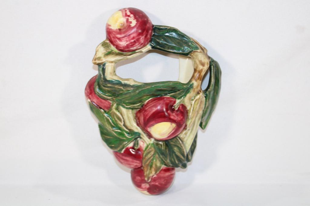 Made in Japan Ceramic Apple Wall Pocket (1 of 4)