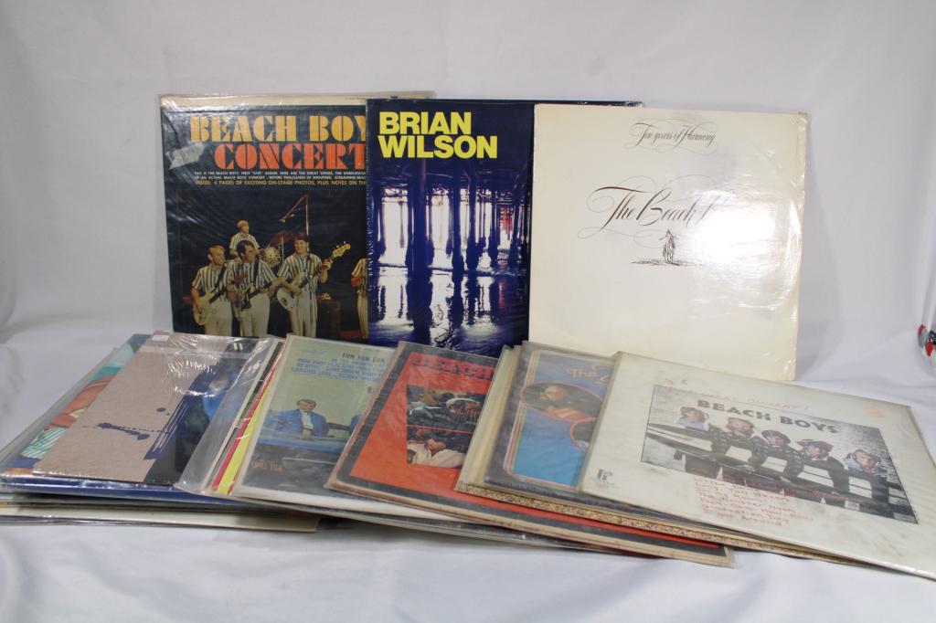Lot of Vintage Beach Boys Vinyl Records (1 of 4)