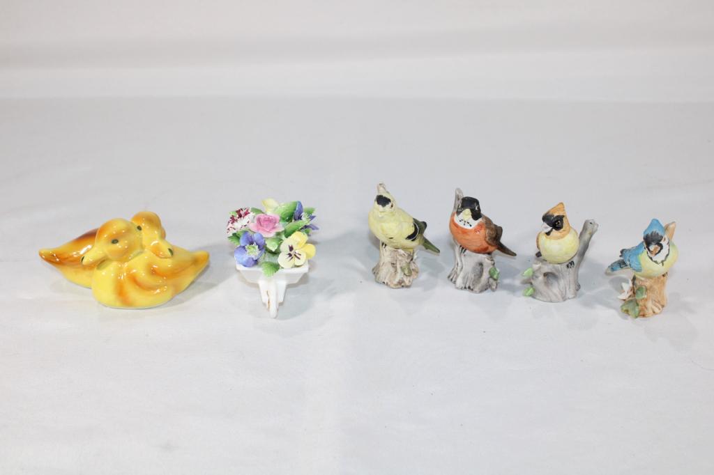 Lot of Ceramic Figurines - Goebel, Capodimonte etc (1 of 6)