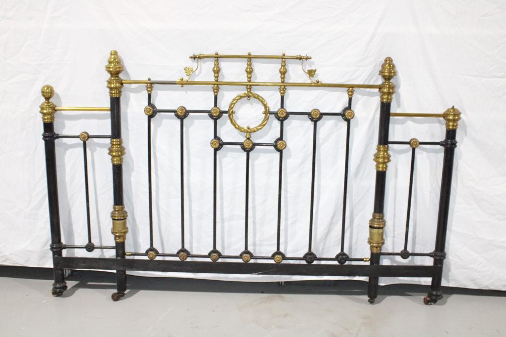 1840s English Double Head/Footboard Made King Size (1 of 3)
