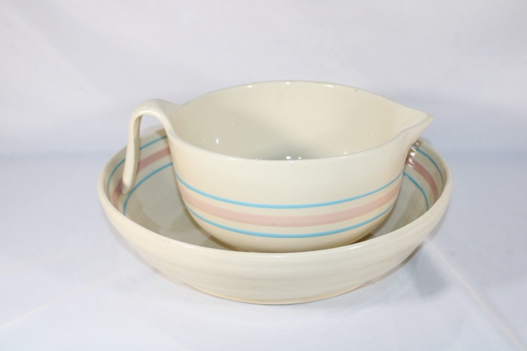 Pair VTG McCoy USA Ovenware Batter Bowl / Bowl (1 of 7)